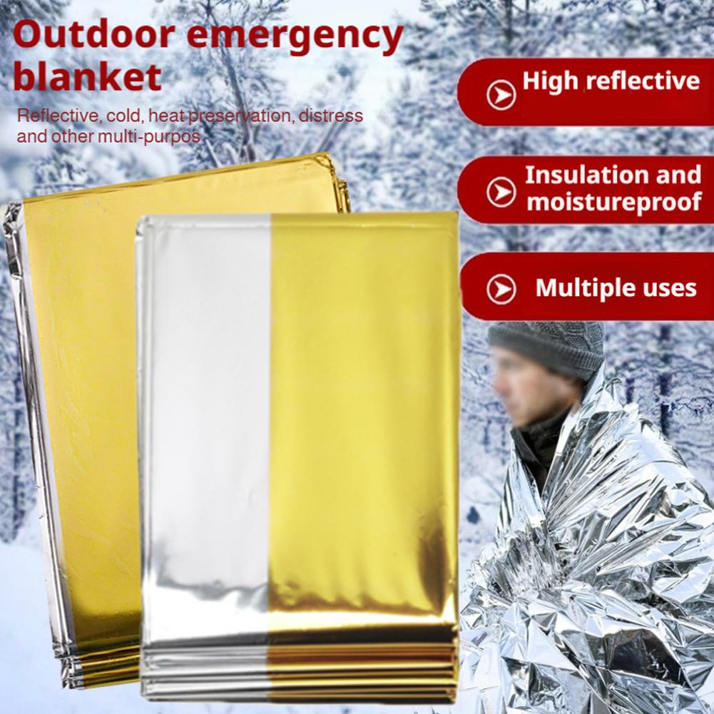 Emergency Mylar Tent - Hypothermia Rescue First Aid Camp Keep