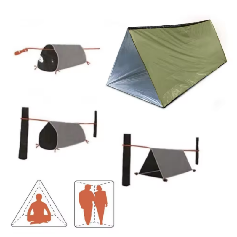 2 Person Reusable Mylar Tube E - огляд і ціна Emergency Mylar Tent