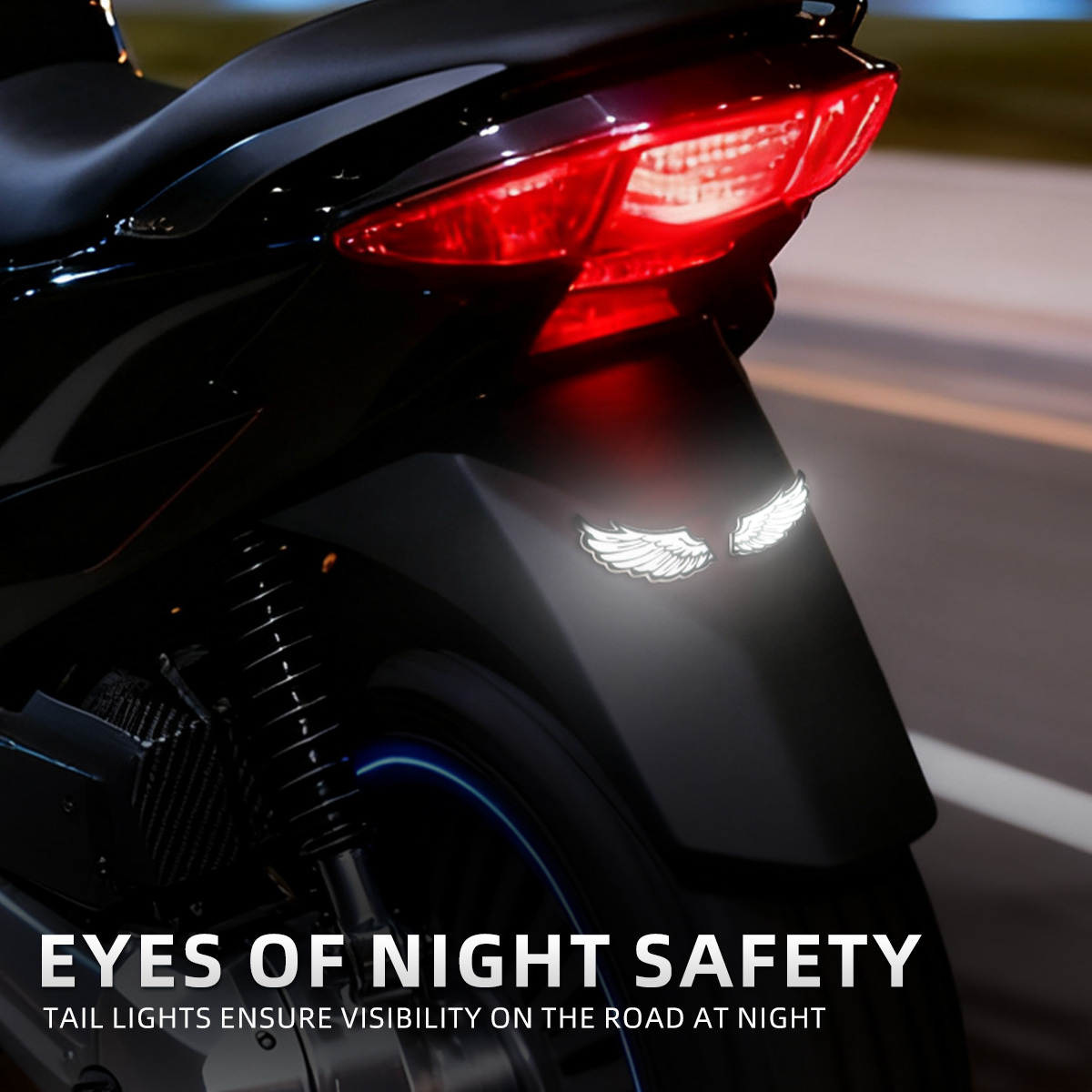 1Pair Motorcycle Angel Wings L - огляд і ціна Sos Light Strobe