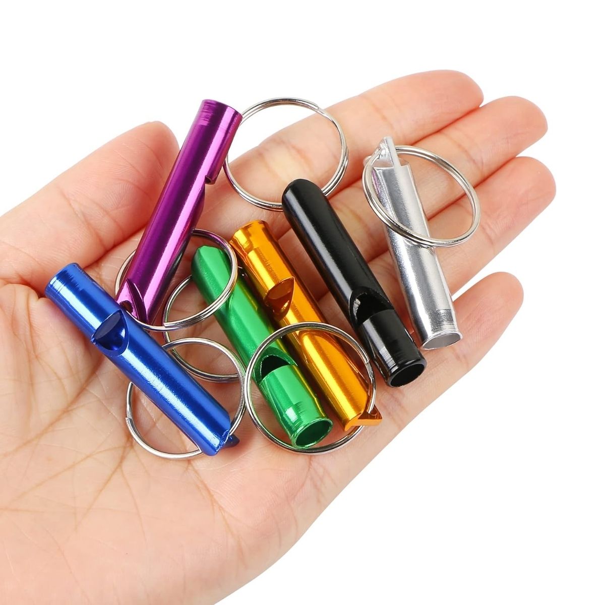 7Pcs Random Colors Emergency W - огляд і ціна Emergency Whistle Loud