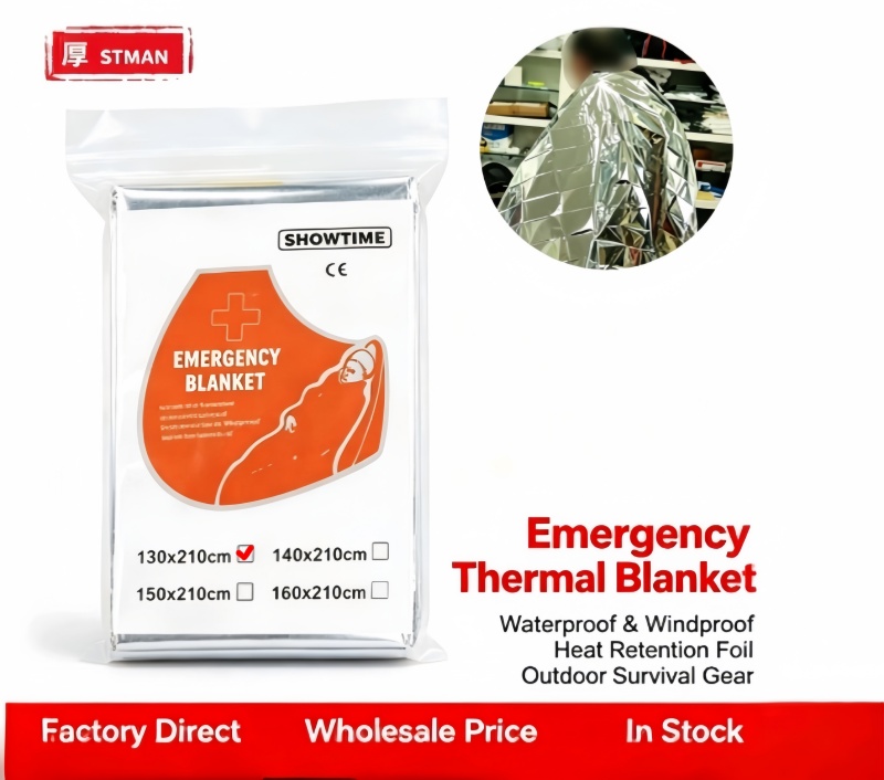 Mylar Thermal Emergency Blanke - огляд і ціна Emergency Mylar Tent
